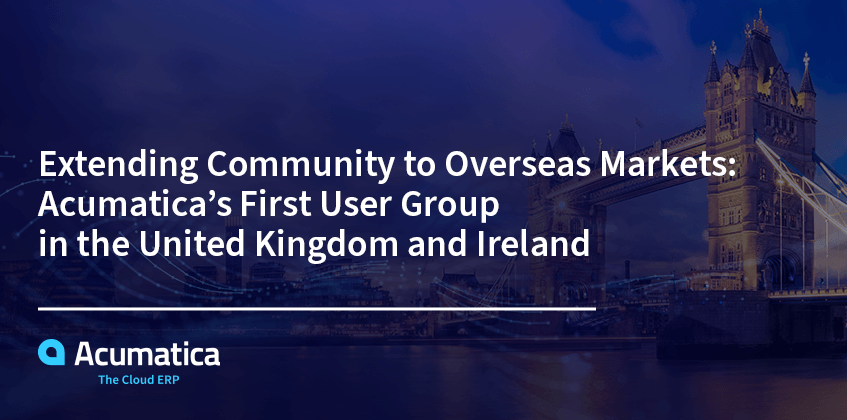 Acumatica's tweet photo. Our first UKI Acumatica user group is here! This user group was formed to address unique user needs & help extend the advantages of the #AcumaticaCommunity to the United Kingdom and Ireland. 👏
Learn more: https://t.co/RsXq90rG1i
#AcumaticaUK #AcumaticaUKI https://t.co/sHk35qvmEy