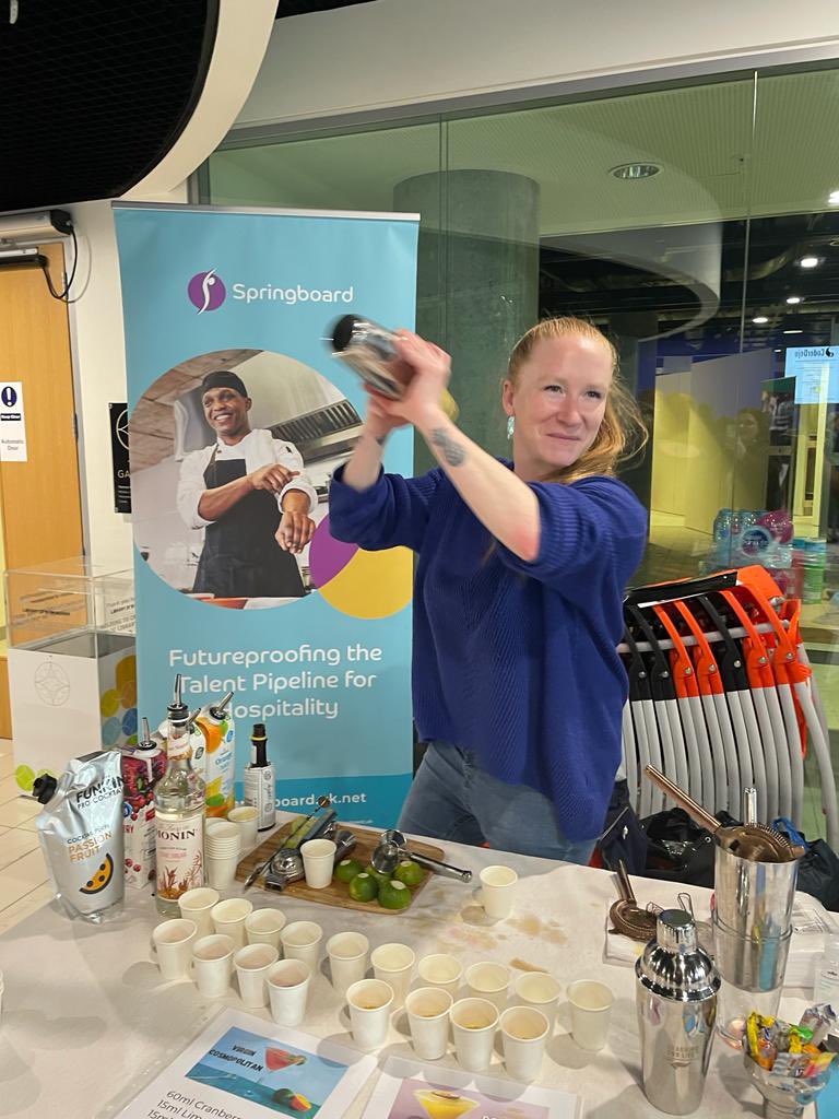 JCPinWestMids's tweet photo. Rebekah and Sophie from @Springboard_UK are at @LibraryofBham today until 3pm discussing the courses they have on offer.
Head over to speak with them today and enjoy a mocktail!
#MovementToWork @MovementToWork https://t.co/DYAsD9iTLq