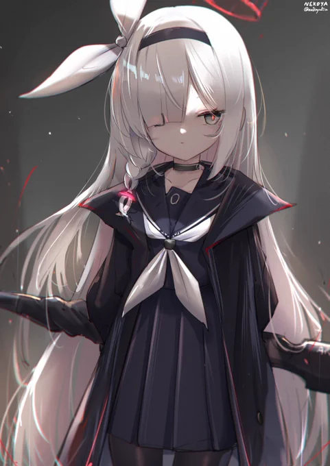 黒アロナ#ブルアカ 