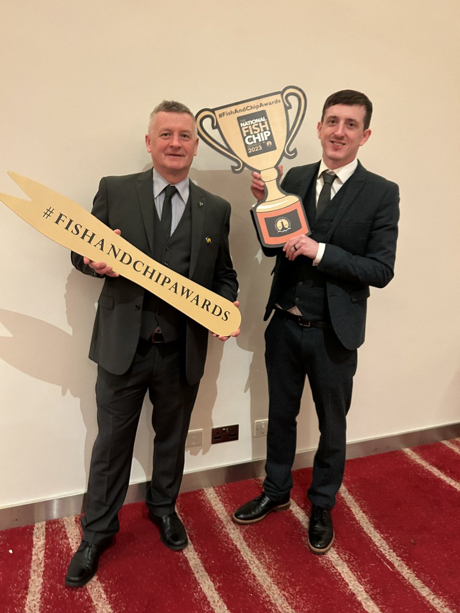 Today the #nationalfishandchipawards fingers crossed for a win with the #chippievan <a href="/NFFF_UK/">NFFF - National Federation of Fish Friers</a>