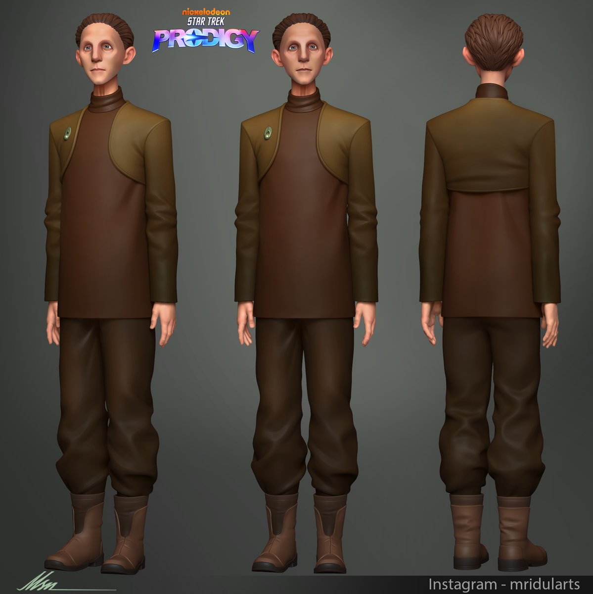 sen_mridul's tweet photo. The "Odo" character I sculpted for the show "Star Trek: Prodigy" of Nickelodeon Animation 😊
My Insta - https://t.co/N2B7SgX2i3
#startrekprodigy #nickelodeon #paramountplus #charactersculpt #zbrush #zbrushsculpt #animation https://t.co/WmkZQYtcF3