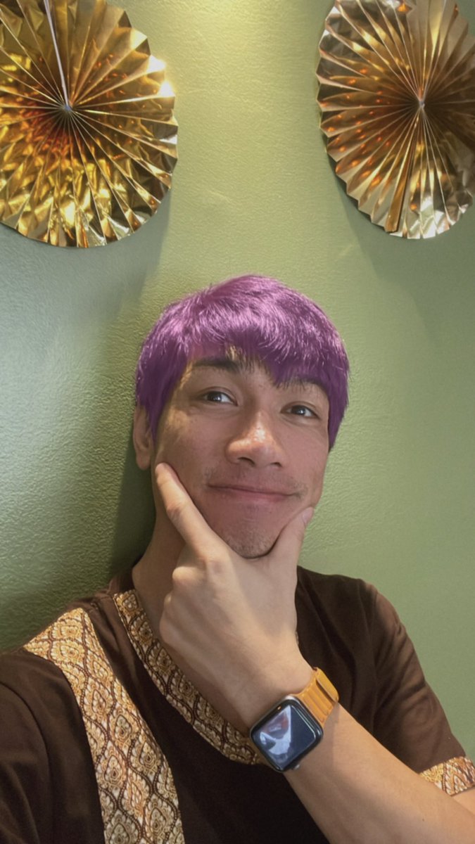 mapint04's tweet photo. Dyed my hair 🥰 
It’s so pretty 😍 
I love it 🥰 

#hieroja #ISumo #Nordic #Finland https://t.co/sbt93FZoEI