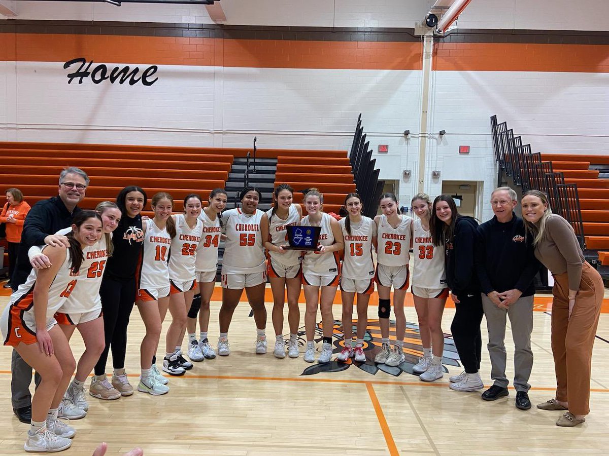 The Lady Chiefs are your Group 4 South Sectional Champions!

They play with so much determination and strength. It’s all about the team. You are a special group of ladies. You make me so proud to be part of the Lenape Regional High School District. GO CHIEFS!!!
#bekind