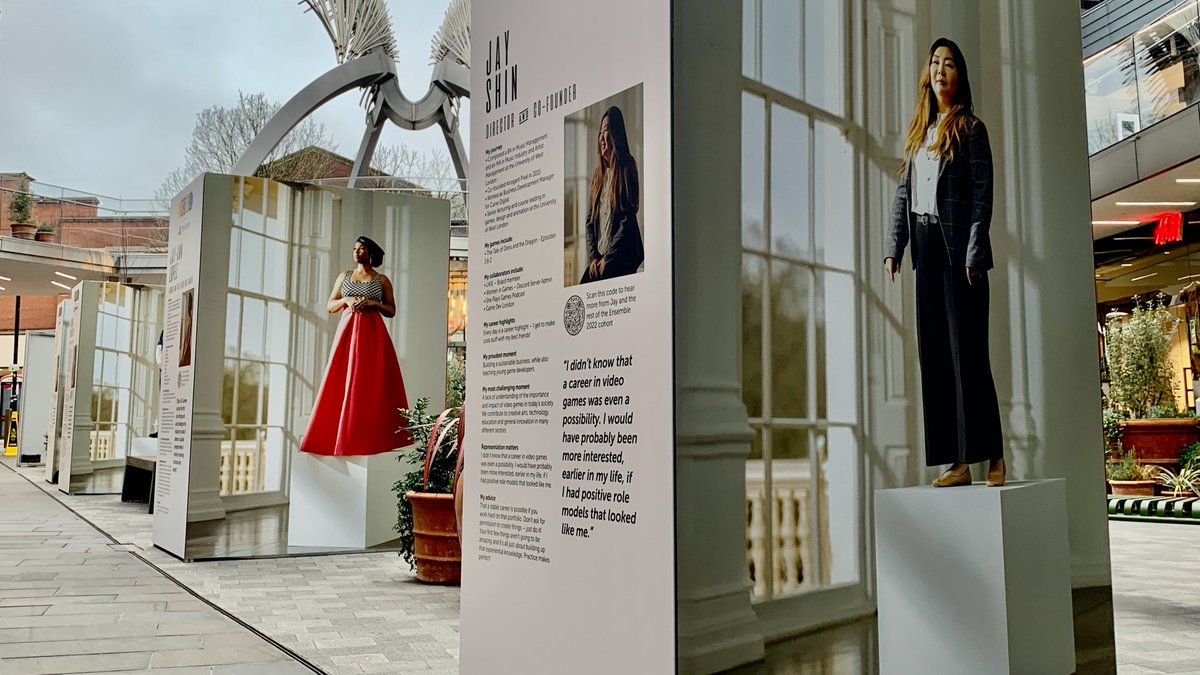 londongamesfest's tweet image. London Games Festival's Ensemble is being displayed in the Angel Central Piazza NOW until Wednesday 15 March! 

The current installation at Angel Central is the last chance to see Ensemble 2022, so don't miss out!

Find out more about the exhibition here: games.london/ensemble/