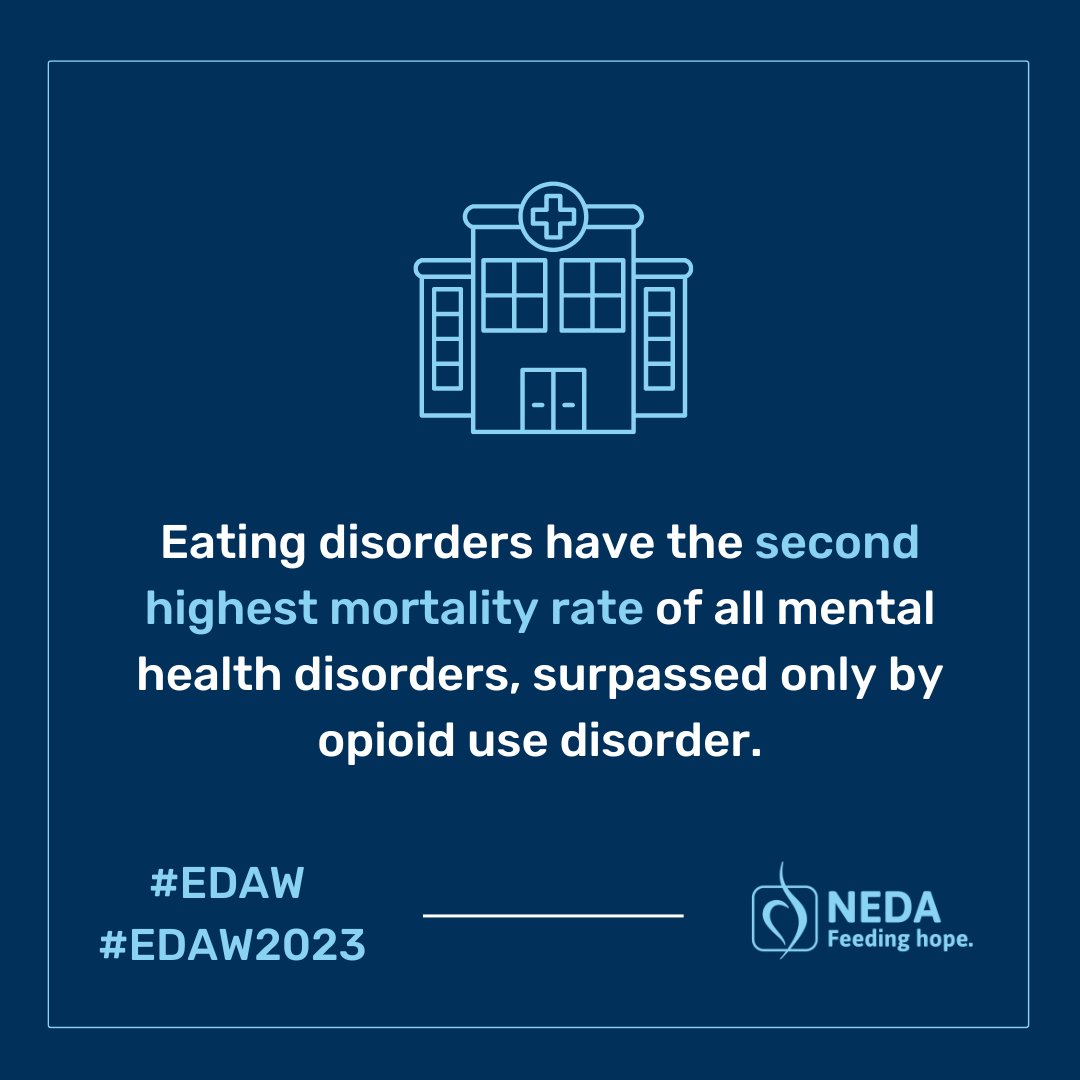 This week is Eating Disorder Awareness Week - Visit nationaleatingdisorders.org for more info on resources &amp; ways to raise awareness!

#EDAW #EDAW2023