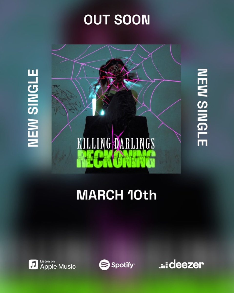 New single out soon!
.
.
.
#killingdarlings #reckoning #newsinglerelease #newmetalmusic #newmusic2023 #sethpicturesmusic #sethabrikoos #metalmusic #metal #oktoberpromo #oktoberpromotion