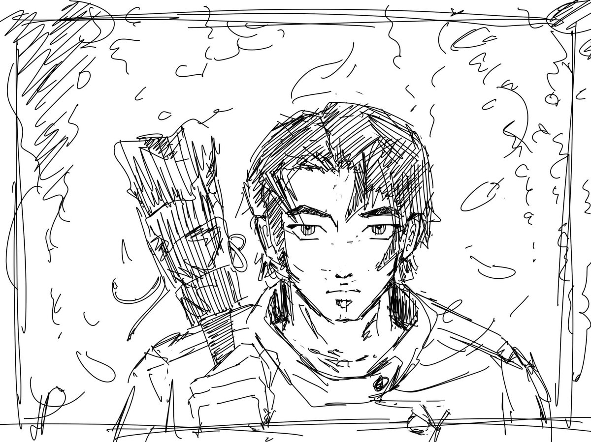 Quick sketch of my Yuta from 2022 #JujutsuKaisen