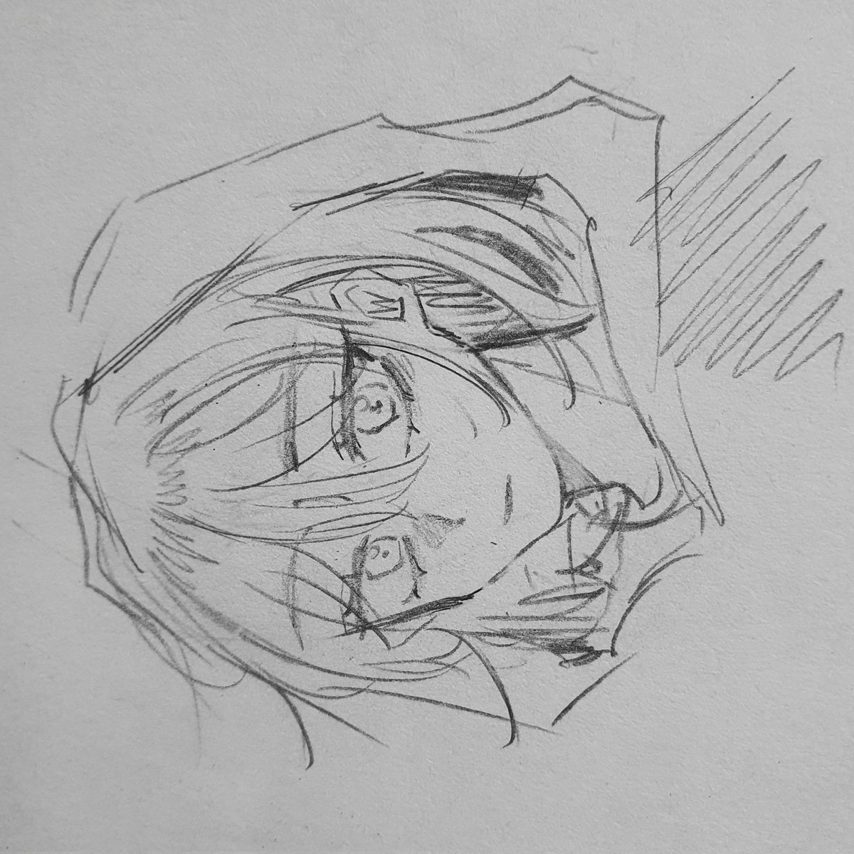 오랜 만에 그린 낙서,,,?