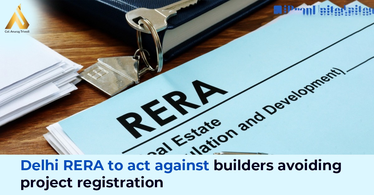 Delhi RERA to act against builders 
avoiding project registration
Read More:linkedin.com/feed/update/ur…

#RERA #RealEstateRegulation #Compliance #BuilderRegistration #SurpriseChecks
