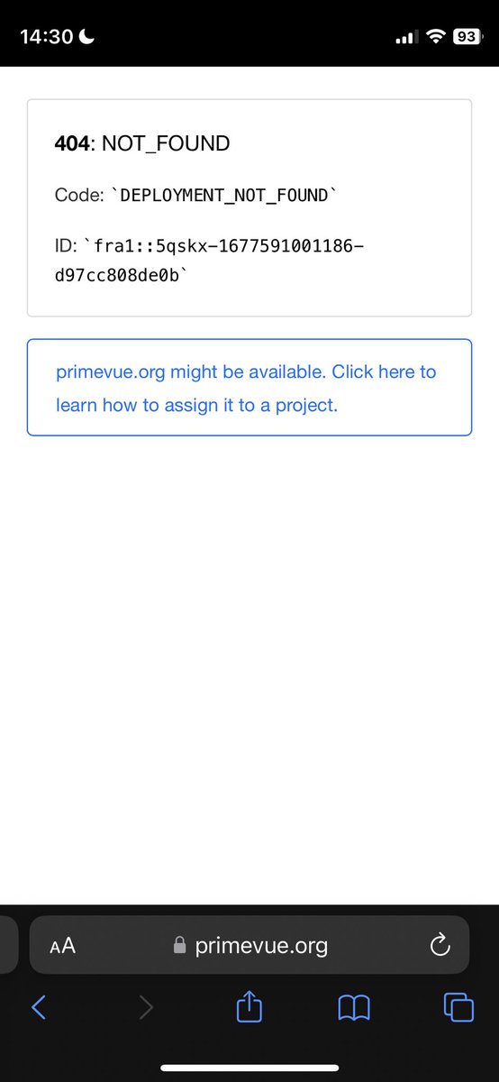 askanasiandude's tweet image. #PrimeVue down?