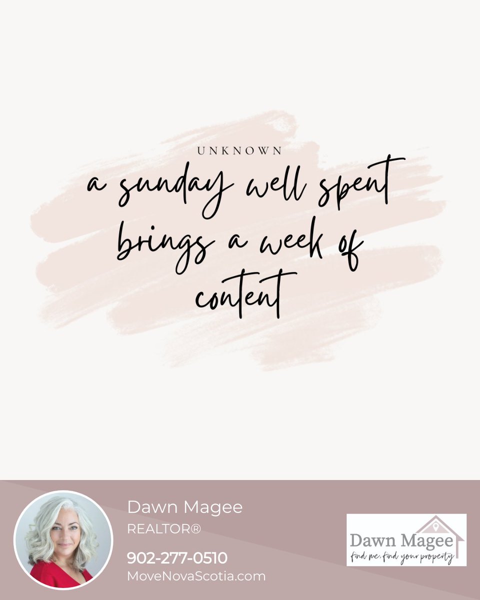 🚫 There are no Sunday Scaries here! 🚫 

Are you someone who likes to prepare for the week ahead, or is Sunday a rest day for you? 

#SundayScaries #SundayFunDay #SundayVibes #SundayInspiration #Content #gettingreadytomovens #dawntherealtor