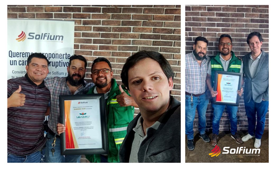 En Solfium estamos orgullosos de contar con una gran red de instaladores, que proporciona una experiencia increíble a nuestros clientes ¡Felicidades Sienergy por haber conseguido la Certificación Oro con Solfium!