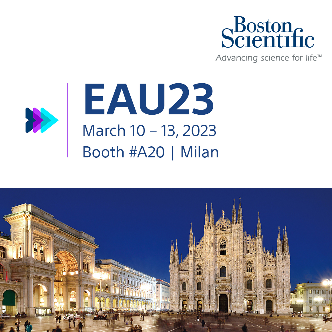 Looking forward to seeing you all at #EAU23. 
We are excited to connect and engage with you soon. 
#BSCEMEA #Urology