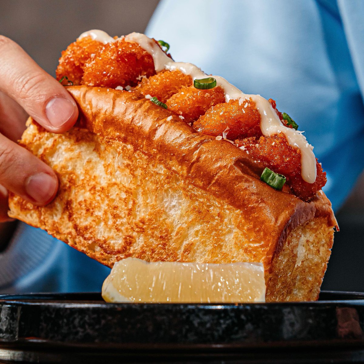 2EAT_SA's tweet image. You deserve Shrimp Sandwich today! 😉❤️ 
#تو_إيت
#2eat