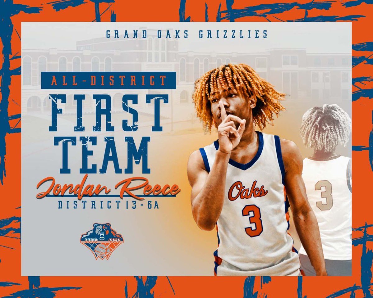 Grand Oaks Basketball (@grandoakshoops) on Twitter photo Congrats to Senior Point Guard <a href="/jreece223/">jordan reece</a> on being voted First-Team All-District! The floor general and tone setter for our team all year! We are so proud of you Jordan! <a href="/ConroeSports/">The Courier Sports</a> <a href="/WOLsports/">Woodlands Online Sports</a> <a href="/RcsSports/">Jim Hicks</a> <a href="/djones8301/">Doug Jones</a> @RogasScott Congrats to Senior Point Guard <a href="/jreece223/">jordan reece</a> on being voted First-Team All-District! The floor general and tone setter for our team all year! We are so proud of you Jordan! <a href="/ConroeSports/">The Courier Sports</a> <a href="/WOLsports/">Woodlands Online Sports</a> <a href="/RcsSports/">Jim Hicks</a> <a href="/djones8301/">Doug Jones</a> @RogasScott