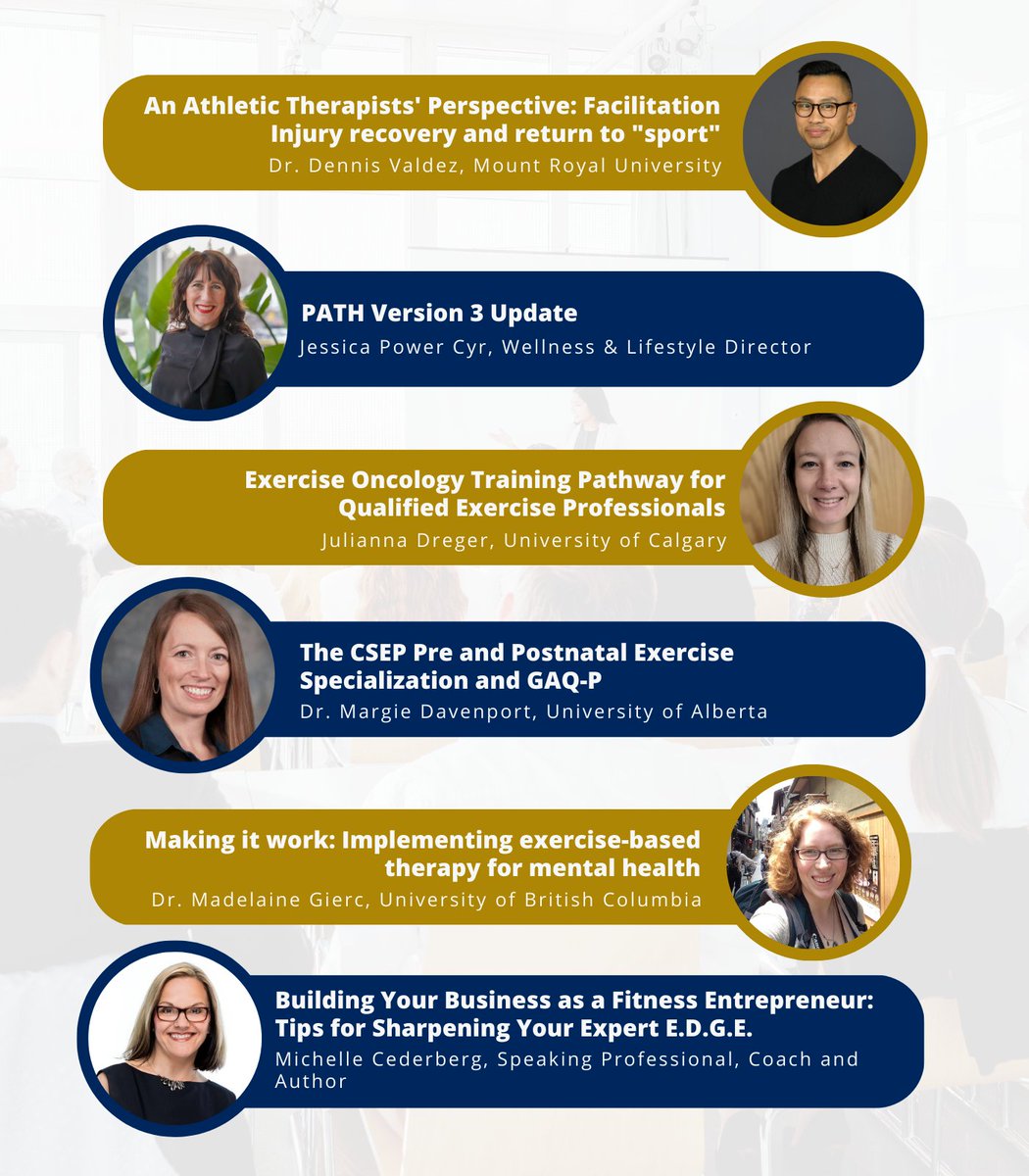 What are you doing on March 11th? Join 100+ others in #Calgary for a day filled with content related to the application of #ExercisePhysiology &amp; #PersonalTraining strategies across age, sport &amp; clinical conditions. 

Register by March 7th! buff.ly/3HnM1ie