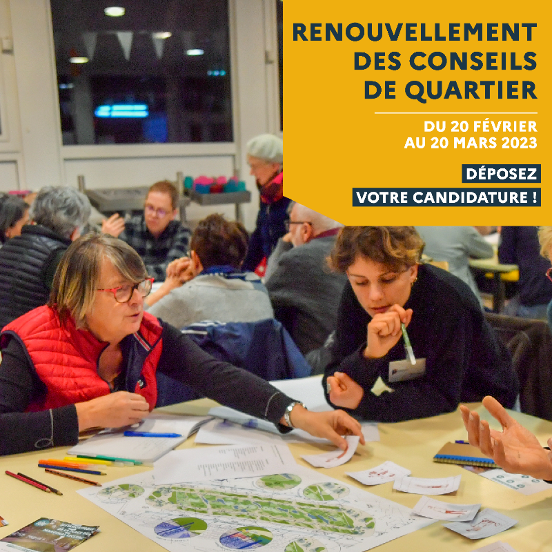 lillefrance's tweet photo. 📢 Devenez l'ambassadeur de votre quartier !

Vous souhaitez devenir conseiller de quartier ? Déposez votre candidature avant le 20 mars 👇