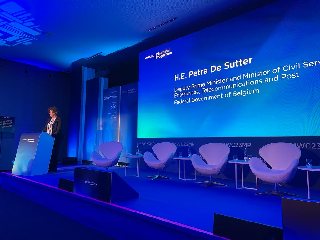 GSMAPolicy's tweet image. Deputy Prime Minister @pdsutter: Europe is running a bit behind in #5G rollout. Digital is a prerequisite for Europe to remain competitive. Policymakers should create the right incentives for investment and innovation. #MWC23MP
