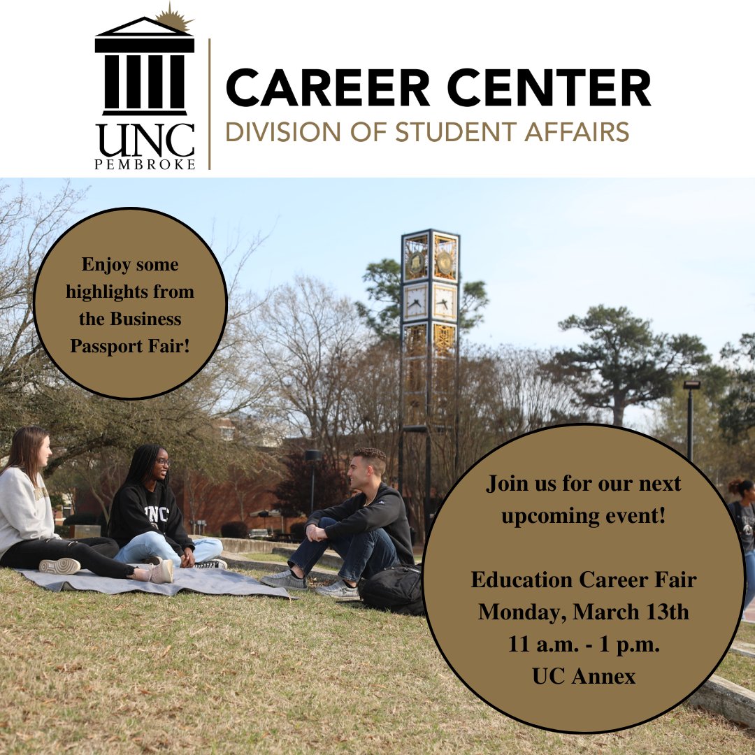 UNCP Career Center tweet media