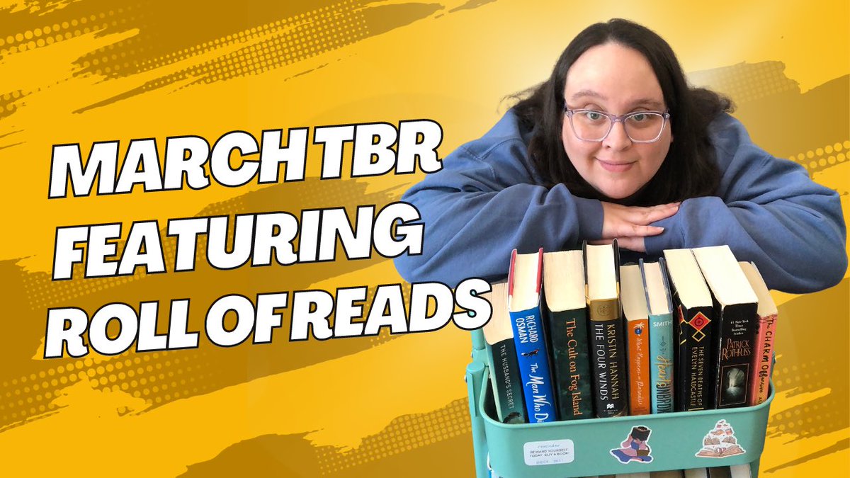 ReadingBrittany's tweet photo. March TBR featuring @RollofReads2022! 

https://t.co/cPred3oVl4 https://t.co/xvZtubRxsY