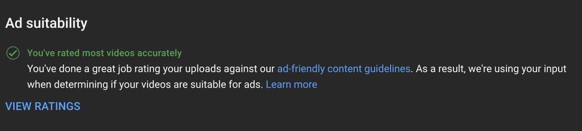 HillenburgProds's tweet photo. @TeamYouTube YOU ARE BEING OBLIVIOUS ON PURPOSE! How can they say my appeal wasn't good enough when they didn't even watch it and why did the ad suitability review say "You've done a great job rating your uploads against our ad guidelines" I am getting punished for rating my videos accurate!? https://t.co/fzlkY16xVB