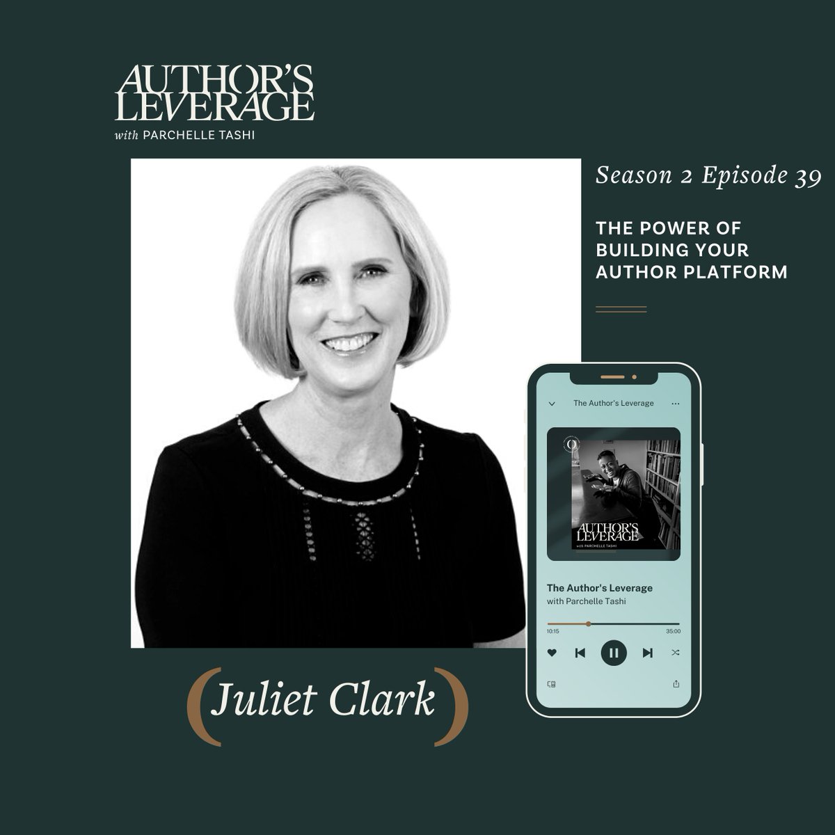 authorsleverage's tweet image. 📌 Join Juliet Clark and me for the next episode of The Author’s Leverage.  We’re going to be talking about The Power of Building Your Author Platform!

 Wednesday, March 1 at 10am PST.

lnkd.in/gKTjHar8

#PublishingLife #BooktoCourse #BookMarketing #Entrepreneurship