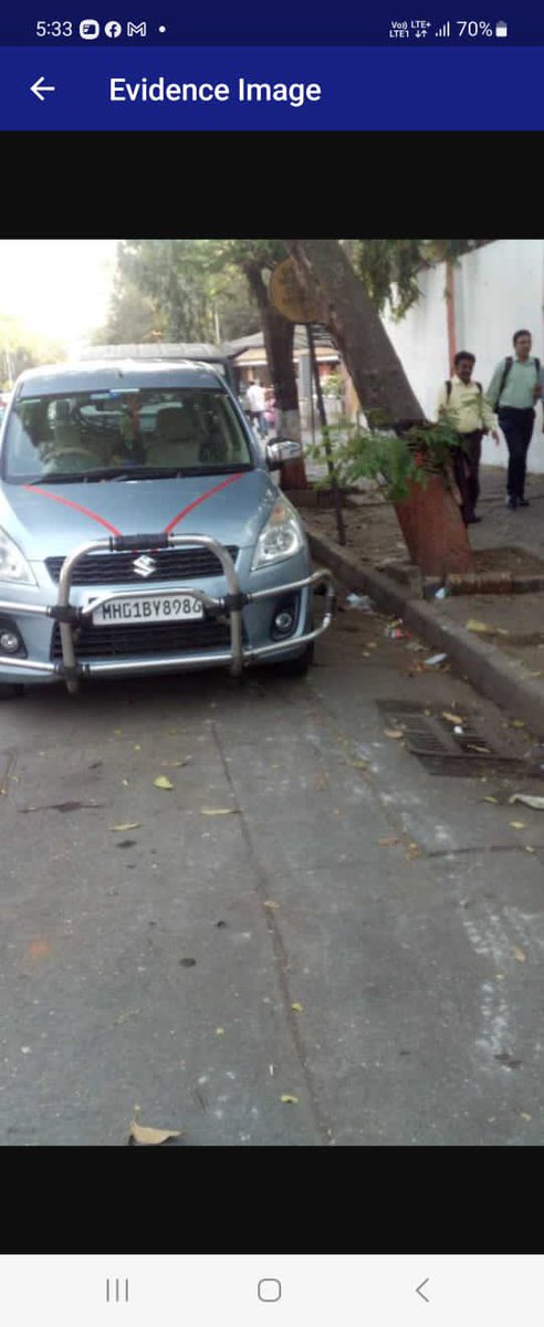 'Just got fined 1500 rupees by Mumbai Traffic Police on Dadagiri Road for no parking, even though there was no parking board and driver was sitting in vehicle. needs to be addressed.#MumbaiTrafficPolice #NoParkingBoard #UnfairFine' @mumbaitraffic @nitin_gadkari @CMOMaharashtra