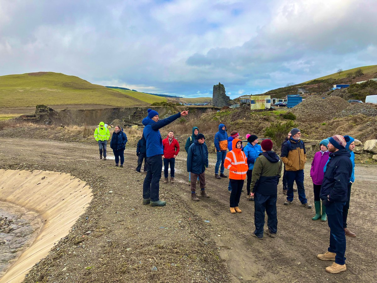 GarethFarr1's tweet image. Such a great time at  #MineXchange conference, made lots of new friends, learnt lots and field trip to Frongoch was ace-  thanks to Peter Stanley and Co for organising @NatResWales @CoalAuthority