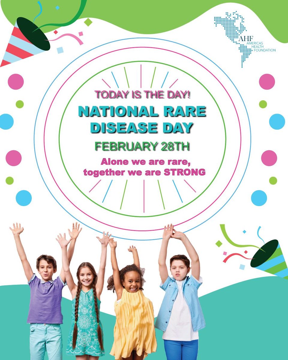 AmeriHealthFoun's tweet photo. Today is #RAREDISEASEDAY !

Patients living with rare diseases face numerous challenges that can impact their physical, emotional, and social well-being. One of the biggest challenges they face is obtaining an accurate diagnosis, as many rare diseases are difficult to identify https://t.co/1isWiwUOtB