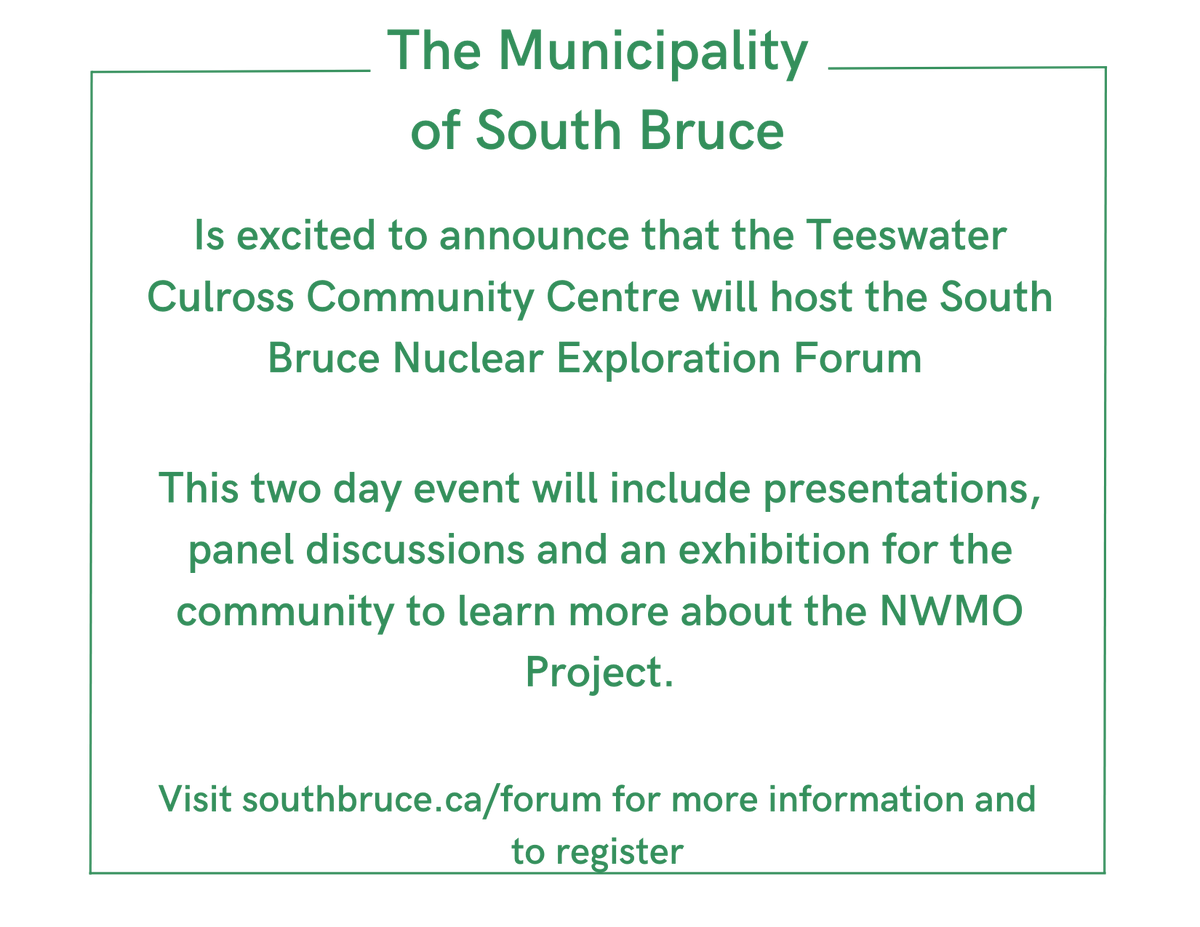 Municipality of South Bruce tweet media
