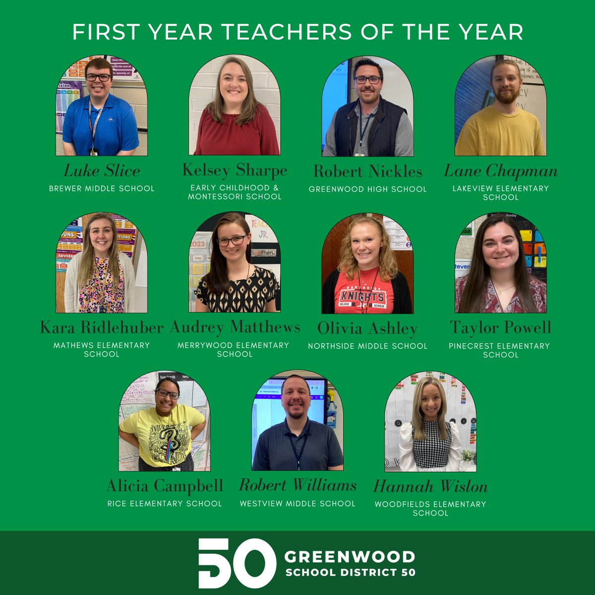 Greenwood 50 Schools tweet media