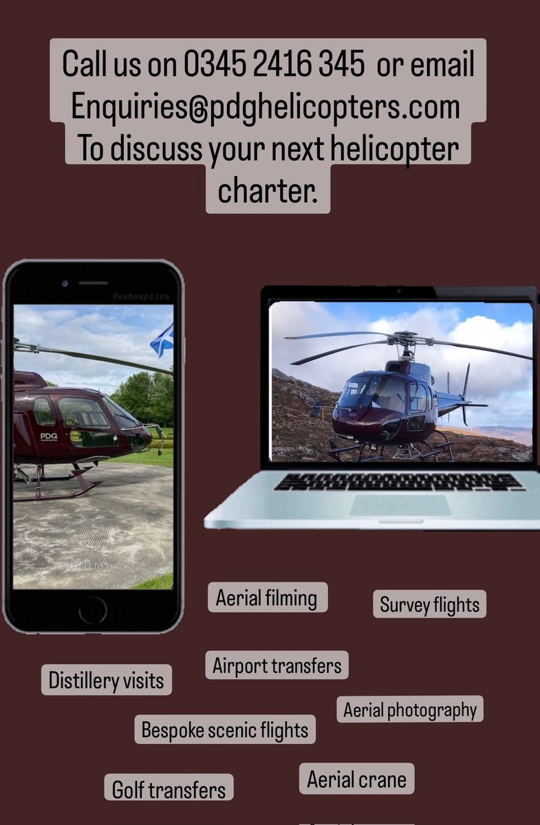 Would you like to fly to your next chosen destination? 🚁
We have a friendly and knowledgeable sales team who will discuss your helicopter requirements. 
Email enquiries@pdghelicopters.com or call 0345 241 6345  
#pdgaviationservices #helicoptercharter #viptravel