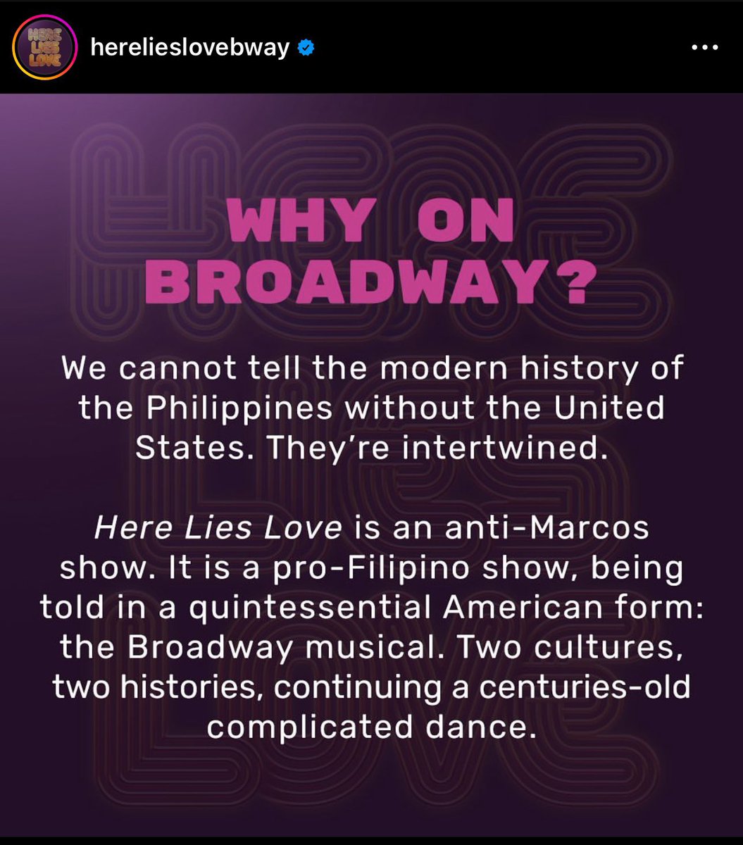Nialls0Gravity's tweet photo. @anondrogynous i have yet to read about the plot but these screenshots imply the opposite of what you’re saying. a lot of people in the replies here also talk about the musical mocking the marcoses so i’m trying to understand what you mean. https://t.co/tJuvrqS08J
