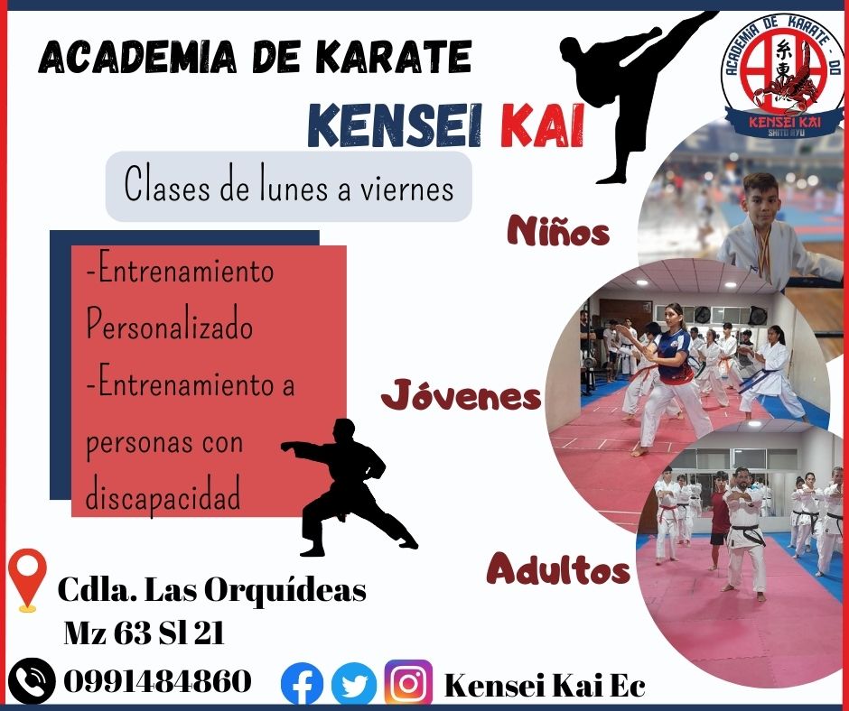KenseiShitoryu's tweet photo. QUIERES APRENDER KARATE? 🥋✨️
 Que no importe tu edad.Ven a la Academia con mayor crecimiento en Guayaquil KENSEI KAI👍🏻⛩️ Aprenderás disciplina, valores marciales y autocontrol. https://t.co/2fgtgrReaD