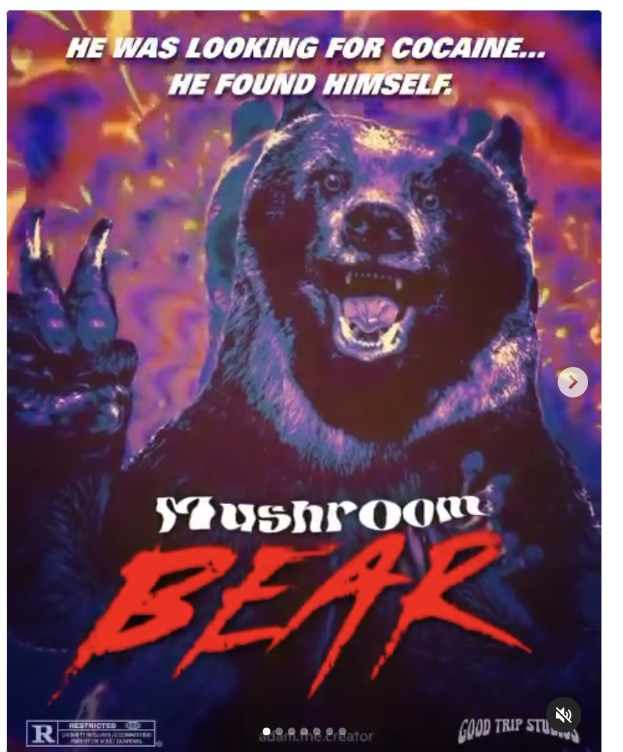 #CocaineBear #mushroom #bear #intoxicated # comedy #movie #absurd #bear #cantbearit #Worstbuy #FilmTwitter #film