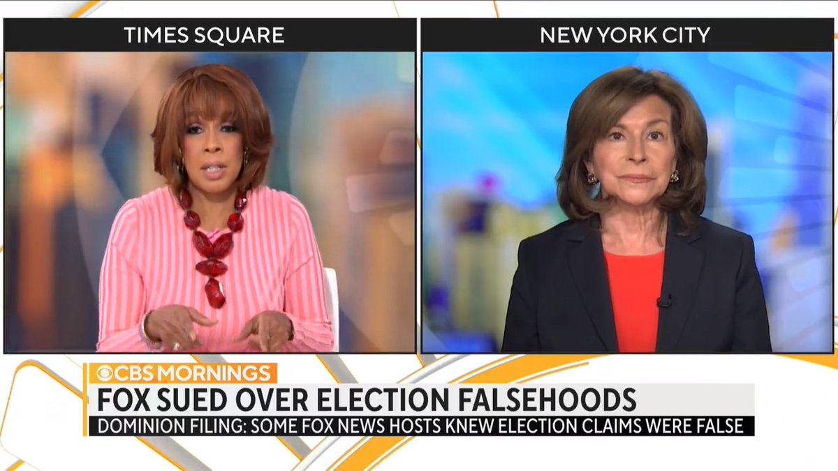 CBS: Fox sued over election falsehoods