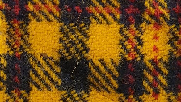 #ScottishArchivesDay  and we are so excited to share all things Scottish . These sample books from Kilmuir Factory contain examples of distinctive patterns which were developed over centuries, each one colourful and unique. #tweed #Skye