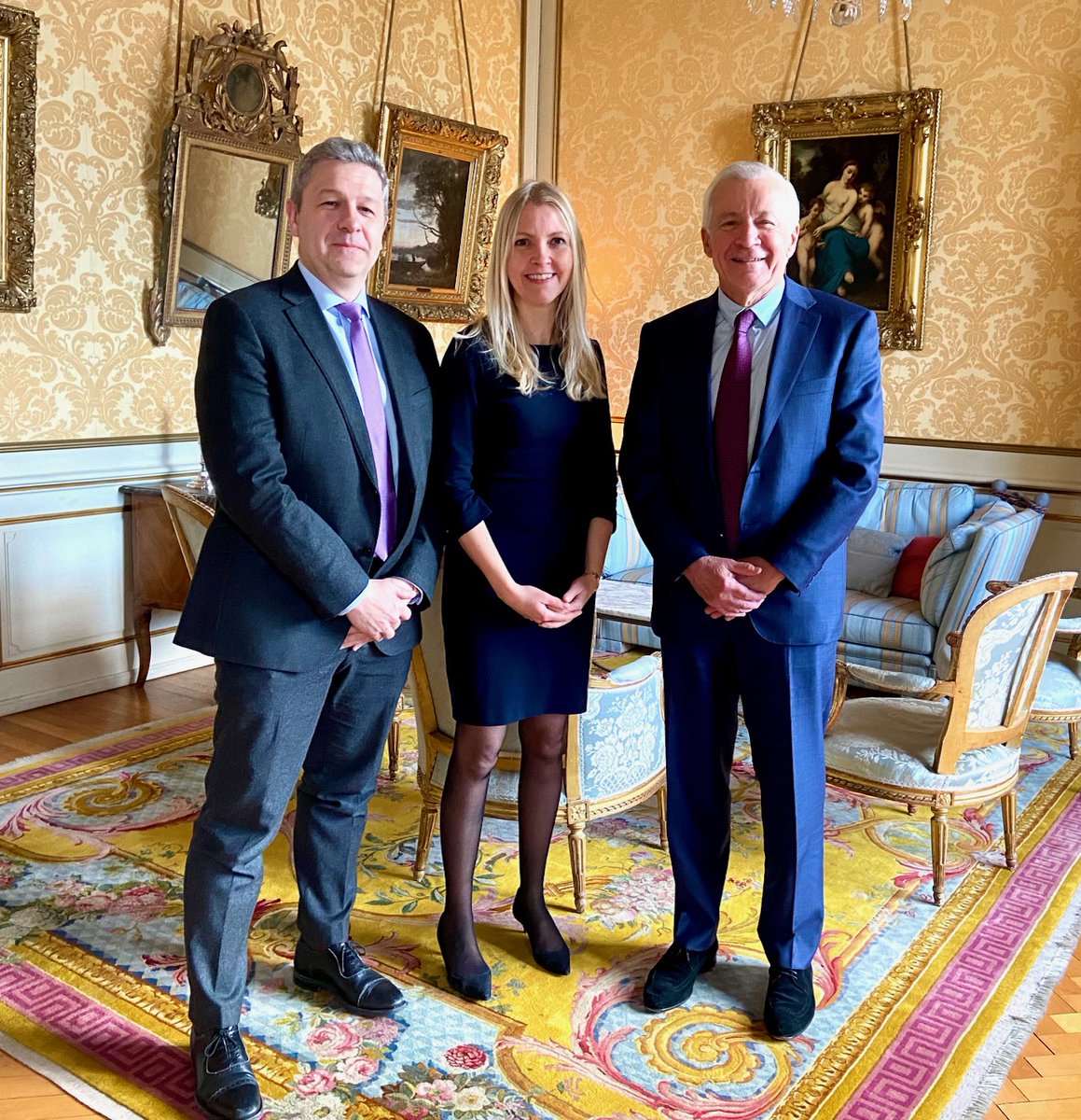 Great talks with <a href="/DrTineJess/">Tine Jess</a> and <a href="/JeanFredericCo1/">Jean-Frederic Colombel</a>  about possible synergies between international and 🇫🇷🇩🇰 cooperation in areas of health and medical research, especially in the fields of gastroenterology and Crohn's disease.