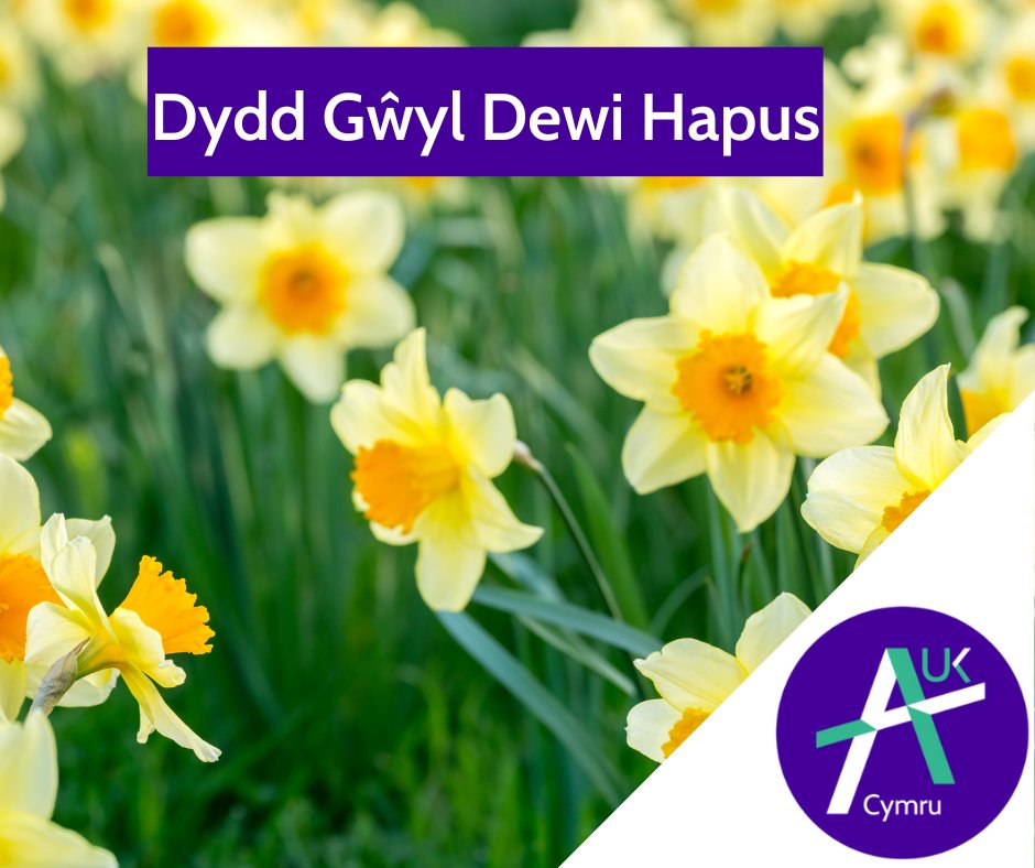 Dydd Gŵyl Dewi Hapus oddiwrth bawb yn Adoption UK Cymru 🏴󠁧󠁢󠁷󠁬󠁳󠁿 Happy St David's Day from us all at Adoption UK Cymru