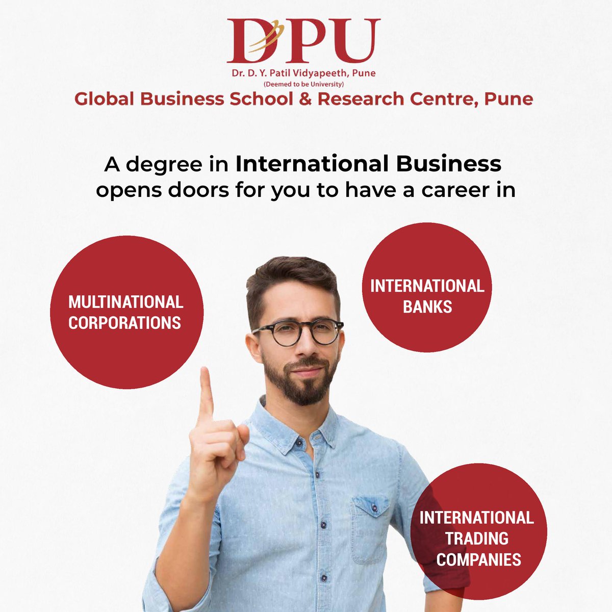 DpuGbsrc's tweet image. "The business world is becoming globalized, with many companies actually setting up bases in almost every important and profitable market in the world. As economies grow, the options also grow for graduates in PGDIB.

#dpu #gbsrc #internationalbusinessmanagement