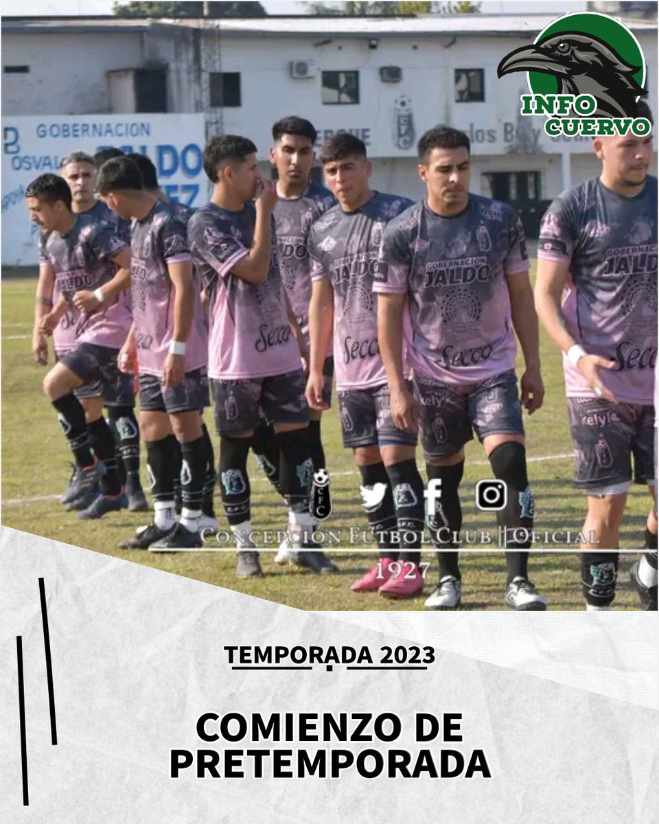 Infocuervook's tweet photo. 📌¡Ya hay fecha para la vuelta del cuervo!

Los entrenamientos comenzarán el lunes 6 de marzo a las 16:00 horas en el Estadio Antonio Gullién. También se realizará pruebas a jugadores libres con el pase en su poder.
.
.
.
#Infocuervo #concepcionfc #Pretemporada2023 https://t.co/LahAopWaE3