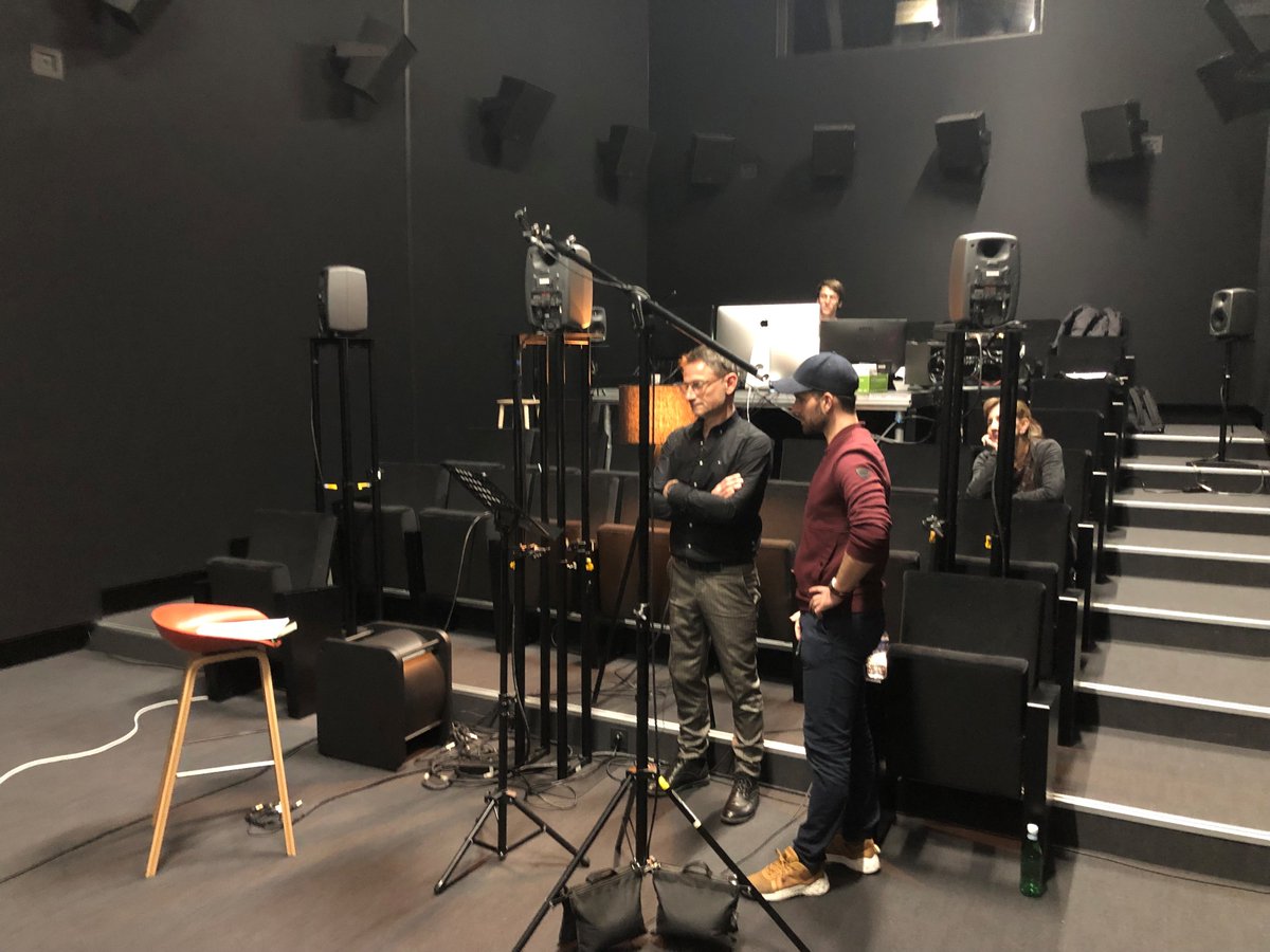 CBastideRouge's tweet photo. Aujourd’hui à @CBastideRouge,
La société Kyrne Productions réalise leur #postsynchronisation et leur #montageimage dans notre auditorium avec @Dissident_Films pour leur court métrage, « ÊTRE ANGELA » de Tim Aspert.
Tout est réuni pour une #postprod réussie !
#bastiderouge https://t.co/3RE0QB2Uro