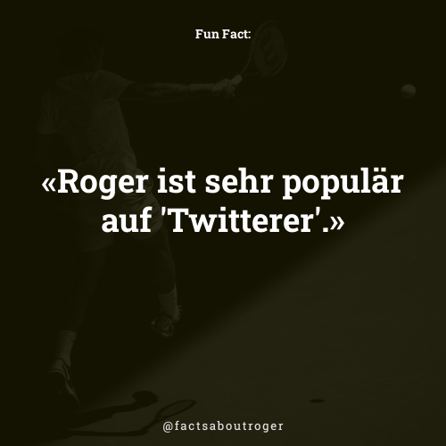 factsaboutroger's tweet photo. Roger ist sehr populär auf 'Twitterer'. #fedex #rogerroger https://t.co/0dxp1yCjOd
