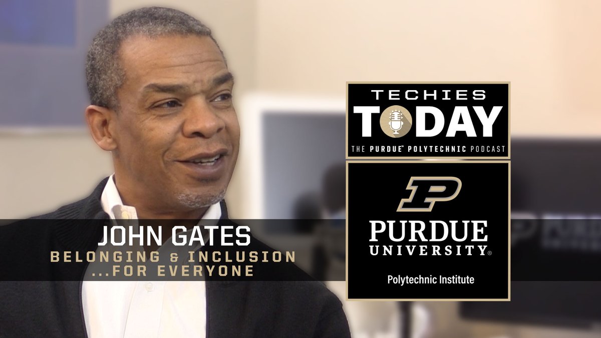 New video &amp; podcast: Equity is not about treating everybody the same. John Gates, #Purdue vice provost for diversity &amp; inclusion, says on #TechiesToday, the #PurduePolytechnic Podcast, it’s about providing people what they need to succeed. (Audio &amp; video.) ow.ly/6GSP50N45MQ