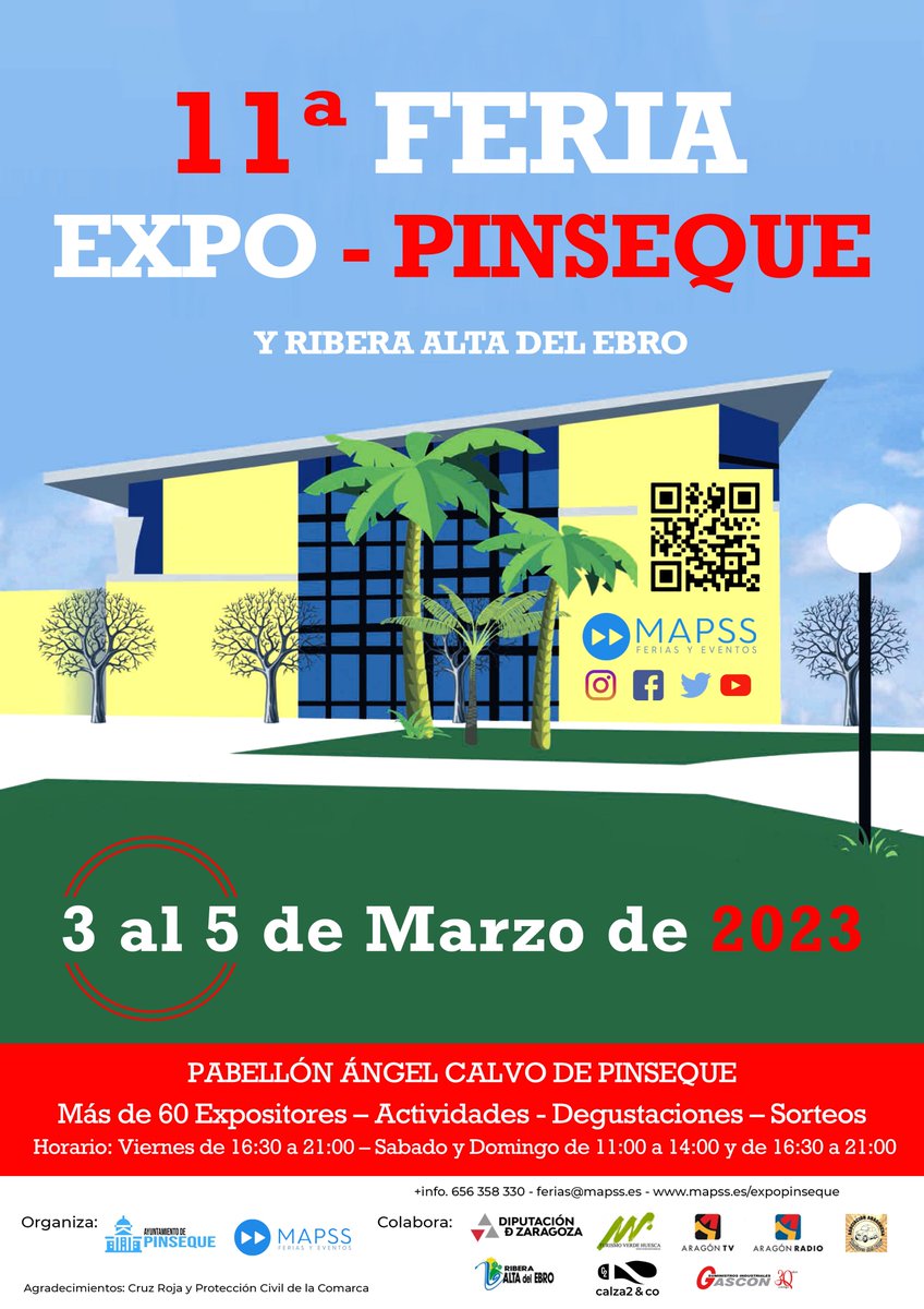 👉 #Pinseque y la #RiberaAltadelEbro celebran este fin de semana una nueva edición de su feria con 60 expositores

El evento, que alcanza su décima primera edición, tendrá lugar en el pabellón multiusos Ángel Calvo con degustaciones y sorteos

ℹ️ dpz.es/noticias/pinse…