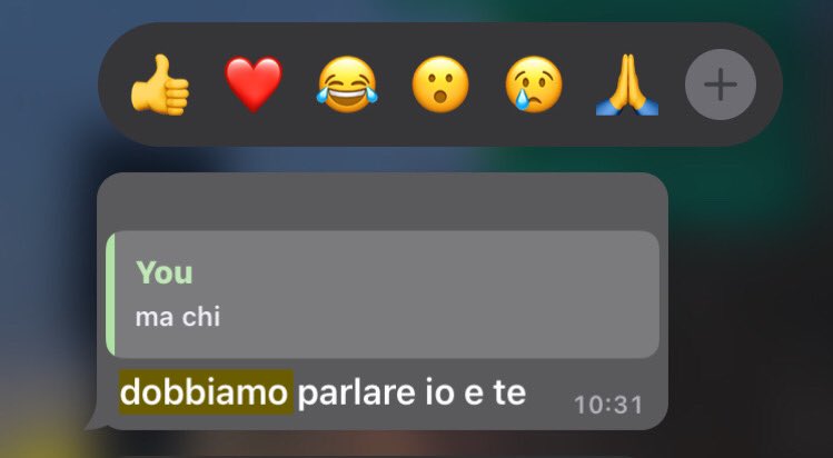 la paura di quando ti scrivono questo messaggio
