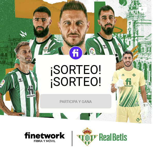 ¡SORTEO!🔥¡Vive una experiencia única con el <a href="/RealBetis/">Real Betis Balompié 🌴💚</a>!  ¡SORTEAMOS 4 ENTRADAS DOBLES + 4 EXPERIENCIAS RETO PENALTIS para el partido de este domingo contra el Real Madrid! ⚽️

¡Participa! 👇🏼

1. RT y sigue a @Finetwork y <a href="/RealBetis/">Real Betis Balompié 🌴💚</a> 
2.Comenta con el HT #PenaltiFinetwork