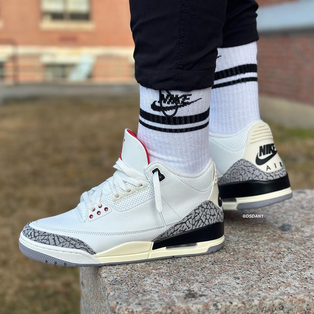 SiteSupply on Twitter: "March 11th: Air Jordan 3 "White Cement Reimagined" 🐘 https://site.supply