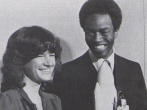 Penn State alumnus Guion S. “Guy” Bluford was the first African American astronaut in space. He is pictured here with Sally Ride, who was the first American woman to fly in space. #DiversifySTEM psu.edu/news/impact/st…