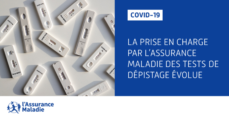 Assur_Maladie's tweet photo. #Covid19 | À compter du 1er mars, un ticket modérateur, c’est-à-dire un reste à charge pour les #assurés, s’applique aux tests de #dépistage du Covid-19  🔬

💡 Il concerne tous les assurés, à l’exception de certains qui continueront de bénéficier d’une prise en charge à 100 %.